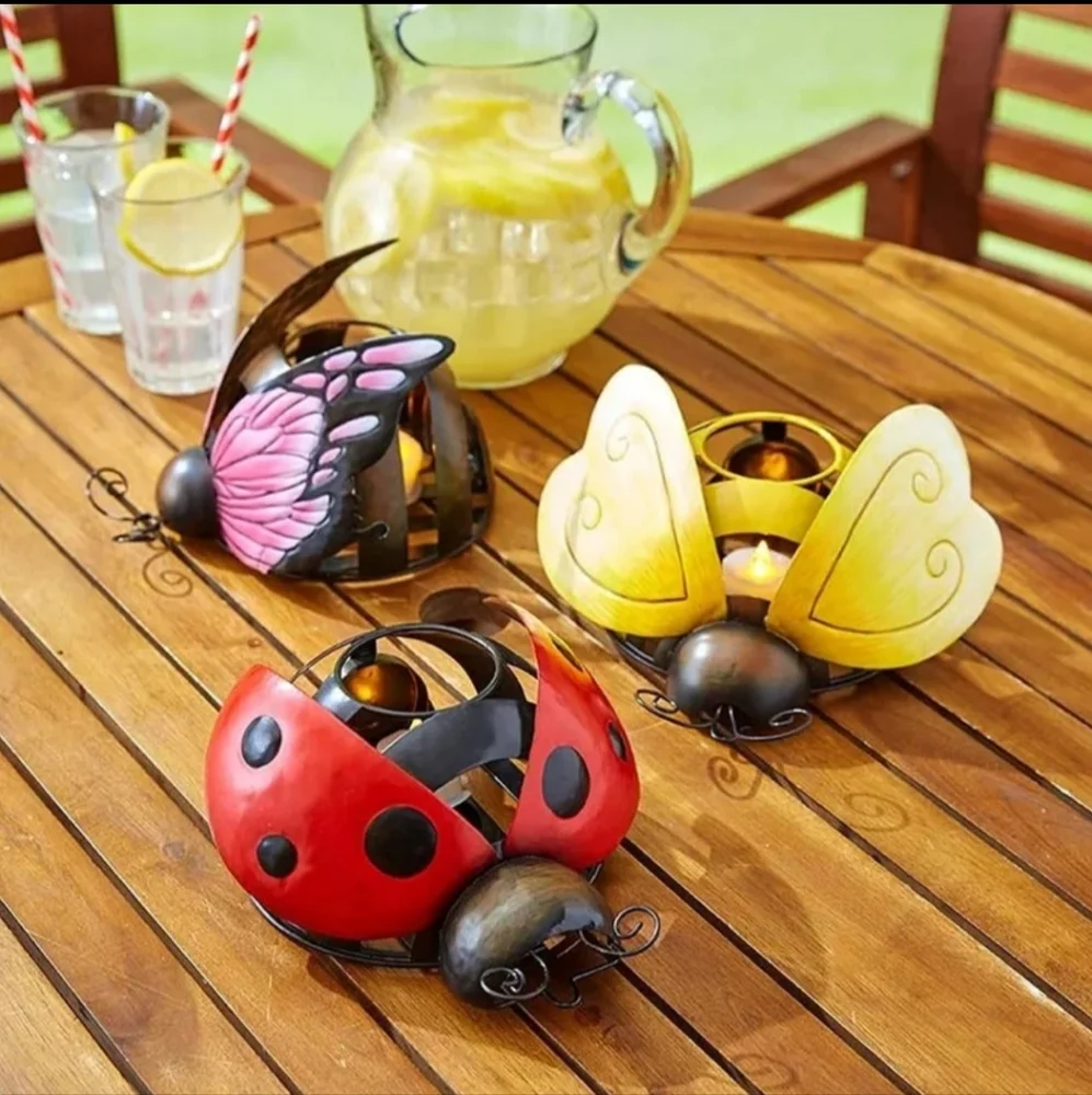 BUMBLE BEE INDOOR/OUTDOOR LED CANDLEHOLDER BNWT 1 LEFT!